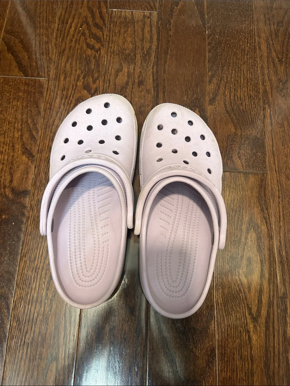 CROCS Kids Classic Clogs in Light Lavender